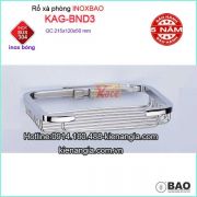 Rổ lưới xà phòng inox Bảo KAG-BND3