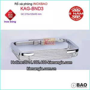 Rổ lưới xà phòng inox Bảo KAG-BND3