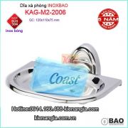Dĩa xà phòng inox Bảo KAG-M2-2006