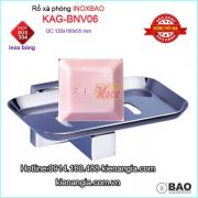 Dĩa xà phòng inox Bảo KAG-BNV06