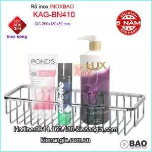 Kệ rổ lưới Inox Bảo KAG-BN410