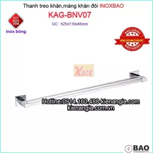 Thanh treo khăn đơn Inox Bảo KAG-BNV07