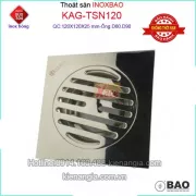 Thoát sàn Inox BAO KAG-TSN120