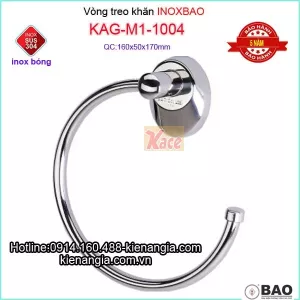 Vòng treo khăn inox Bảo KAG-M1-1004