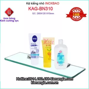 Kệ kiếng nhỏ Inox BaoKAG-BN310
