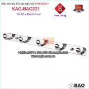 Móc 5 inox Bảo phòng tắm KAG-BAO221
