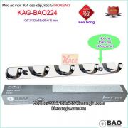 Móc 5 inox Bảo phòng tắm KAG-BAO224