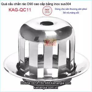 Quả cầu chắn rác sus304 đế tròn O90 KAG-QC11