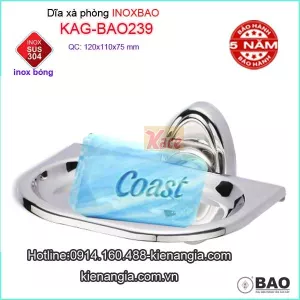 Dĩa xà phòng Inox Bảo KAG-BAO239
