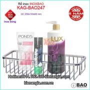 Kệ rổ inox Bảo KAG-BAO247