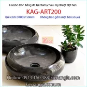 Lavabo tròn mỹ thuật KAG-ART200