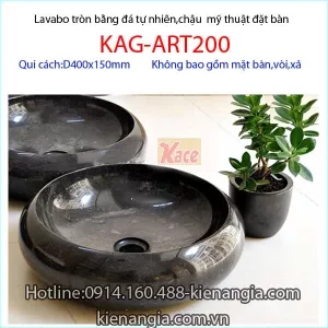 Lavabo tròn mỹ thuật KAG-ART200