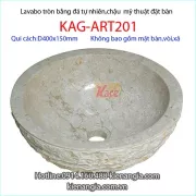 Chậu tròn mỹ thuật KAG-ART201