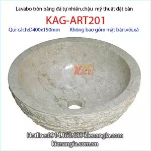 Chậu tròn mỹ thuật KAG-ART201