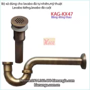 Bộ xả lavabo bằng đồng thau KAG-KX47