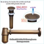 Xả cho chậu đá mỹ thuật KAG-KX51