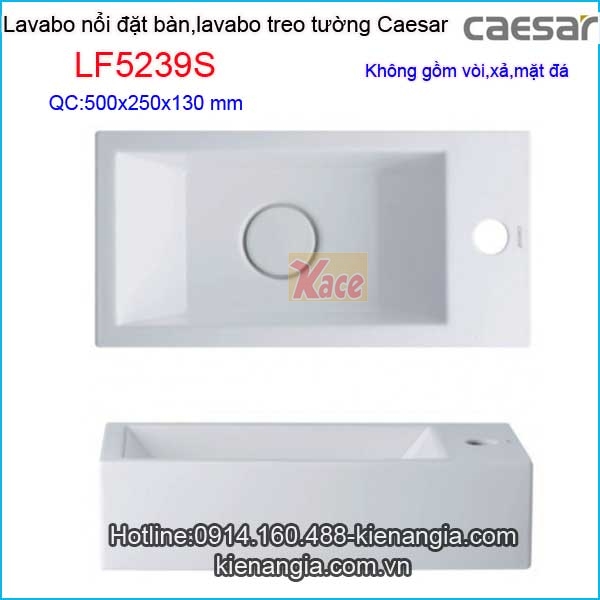 Lavabo-chu-nhat-dat-ban-treo-tuong-Caesar-LF5239S-2