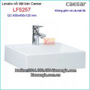 Chậu vuông đặt bàn Caesar LF5257 BM2023