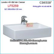 Chậu chữ nhật đặt bàn Caesar LF5259 BM2023