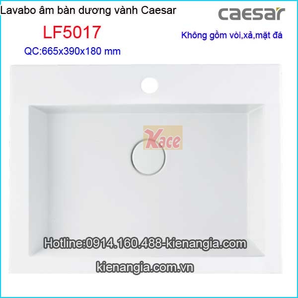 Lavabo-chu-nhat-am-ban-duong-vanh-Caesar-LF5017