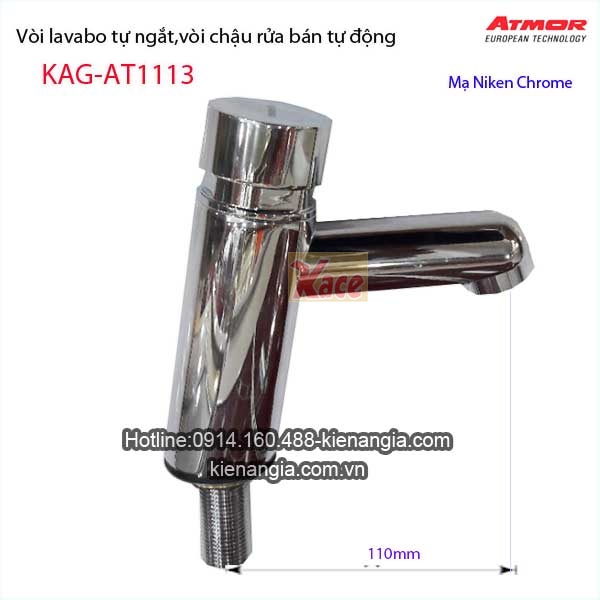 Vòi lavabo tự ngắt ATMOR AT1113