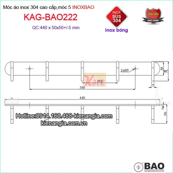 Moc-5-inox304-moc-ao-phong-tam-inox-Bao-KAG-BAO222-4