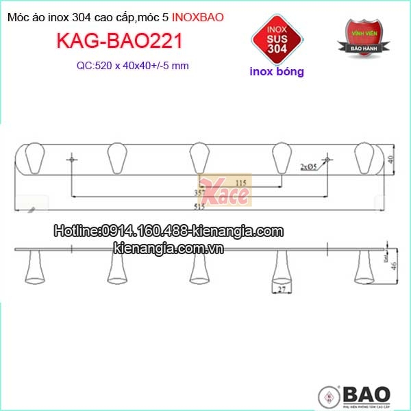 Moc-5-inox304-moc-ao-phong-tam-inox-Bao-KAG-BAO221-2