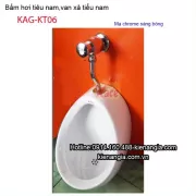 Van xả bệ tiểu nam tự đông ngắt nước KAG-KTB06 bộ xả nhấn tay