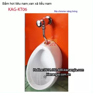 Van xả bệ tiểu nam tự đông ngắt nước KAG-KTB06 bộ xả nhấn tay