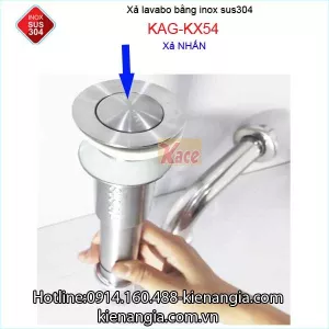 Bộ xả lavabo bằng inox sus304 KAG-KX54