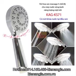 Tay sen 5 chế độ massage và tạm ngắt  KAG-KS71