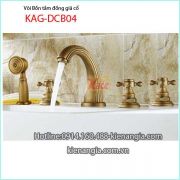 Vòi sen bồn tắm đồng giả cổ KAG-DCB04