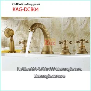 Vòi sen bồn tắm đồng giả cổ KAG-DCB04