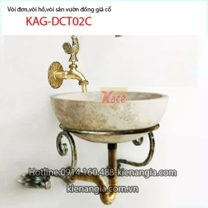 Vòi đơn,vòi xả nước,vòi sân vườn đồng giả cổ KAG-DCT02C