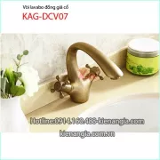 Vòi lavabo đồng giả cổ KAG-DCV07