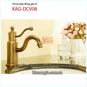 Vòi lavabo đồng giả cổ KAG-DCV08