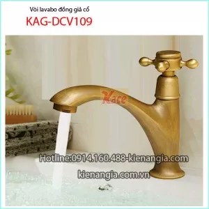 Vòi lavabo đồng giả cổ KAG-DCV109