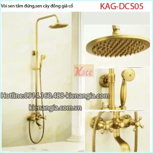 Sen tắm đứng đồng giả cổ KAG-DCS05
