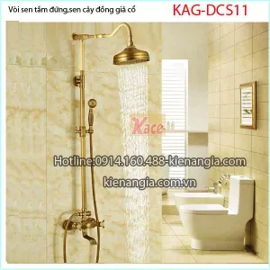 Sen tắm đứng đồng giả cổ KAG-DCS11