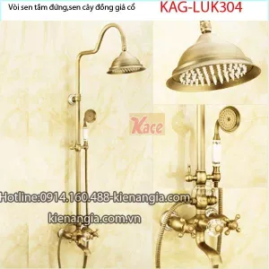 Sen tắm đứng đồng giả cổ KAG-LUK304