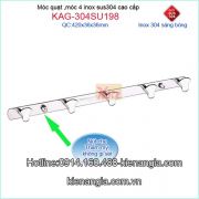 Móc quạt inox sus304,móc 5 Tovashu KAG-304SU198