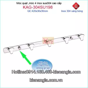 Móc quạt inox sus304,móc 5 Tovashu KAG-304SU198