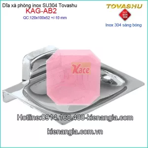 Dĩa xà phòng Tovashu inox 304 KAG-AB2