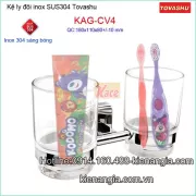 Kệ ly đôi Tovashu KAG-CV4