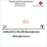 Thanh treo khăn đơn inx304 Tovashu KAG-CV5