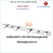 Móc 4 Tovashu,móc vợt sus304 KAG-XQ4