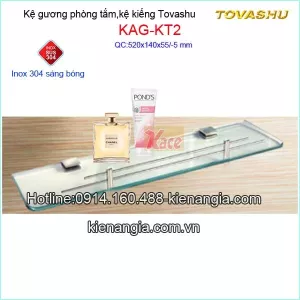 Kệ gương phòng tắm an toàn Tovashu KAG-KT2