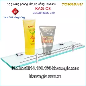 Kệ kiếng cường lực Tovashu KAG-C8