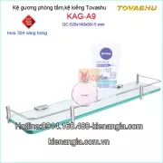 Kệ phòng tắm bằng kiếng cường lực Tovashu KAG-A9
