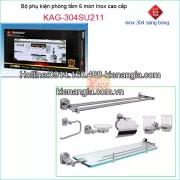 Bộ phụ kiện 6 món phòng tắm TovashuKAG-304SU211